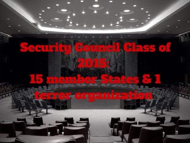 Security Council class of 2015: 15 member states & 1 terror organization